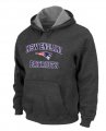 New England Patriots Heart & Soul Pullover Hoodie D.Grey