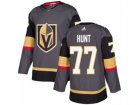 Youth Adidas Vegas Golden Knights #77 Brad Hunt Authentic Gray Home NHL Jersey