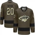 Minnesota Wild #20 Ryan Suter Green Salute to Service Stitched NHL Jersey