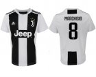 2018-19 Juventus 8 MARCHISIO Home Thailand Soccer Jersey