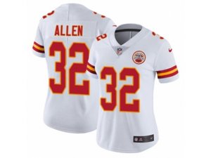 Women Nike Kansas City Chiefs #32 Marcus Allen Vapor Untouchable Limited White NFL Jersey