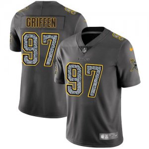 Nike Vikings #97 Everson Griffen Gray Static Vapor Untouchable Limited Jersey