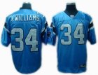 nfl Youth Carolina Panthers #34 DeAngelo Williams LT BLUE