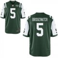 Nike Jets #5 Teddy Bridgewater Green Elite Jersey