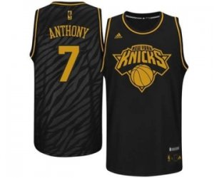 nba brooklyn nets #7 anehony black[Gold lettering fashion][anehony]