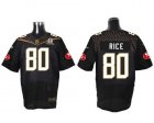 2016 Pro Bowl Nike San Francisco 49ers #80 Jerry Rice Black jerseys(Elite)