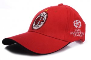 soccer AC Milan red hat