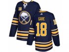 Men Adidas Buffalo Sabres #18 Danny Gare Navy Blue Home Authentic Stitched NHL Jersey