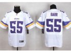Nike Minnesota Vikings #55 Anthony Barr White Team Color Men Stitched jerseys(Elite)