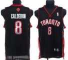 Toronto Raptors #8 Jose Calderon Black