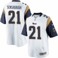 Mens Nike Los Angeles Rams #21 Coty Sensabaugh Limited White NFL Jersey