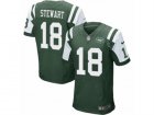 Mens Nike New York Jets #18 ArDarius Stewart Elite Green Team Color NFL Jersey