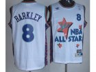 nba 95 all star #8 barkley white