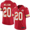 Mens Nike Kansas City Chiefs #20 Steven Nelson Limited Red Rush NFL Jersey