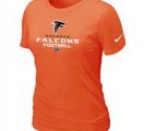Women BAtlanta Falcons orange T-Shirt