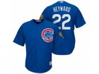 Mens Chicago Cubs #22 Jason Heyward 2017 Spring Training Cool Base Stitched MLB Jersey