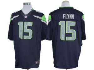 Nike NFL Seattle Seahawks #15 Matt Flynn blue jerseys(Limited)