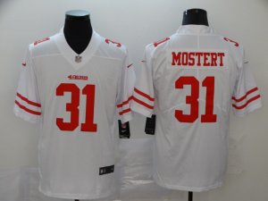 Nike 49ers #31 Raheem Mostert White Vapor Untouchable Limited Jersey