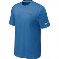 Nike Seattle Seahawks Super Bowl XLVIII Champions Trophy Collection Locker Room T-Shirt -light Blue
