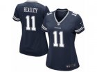 Women Nike Dallas Cowboys #11 Cole Beasley Game Navy Blue Team Color NFL Jersey