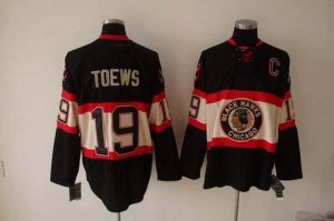 nhl chicago blackhawks #19 toews black[new third jersey]