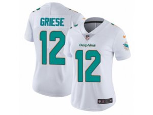 Women Nike Miami Dolphins #12 Bob Griese Vapor Untouchable Limited White NFL Jersey
