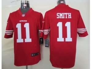 Nike NFL San Francisco 49ers #11 Alex Smith Red jerseys(Limited)