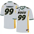 North Dakota State Bison 99 Nate Tanguay White College Football Jersey