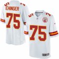Mens Nike Kansas City Chiefs #75 Parker Ehinger Limited White NFL Jersey