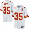 Mens Nike Kansas City Chiefs #35 Charcandrick West Limited White NFL Jersey