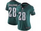 Women Nike Philadelphia Eagles #28 Wendell Smallwood Vapor Untouchable Limited Midnight Green Team Color NFL Jersey