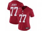 Women Nike New York Giants #77 John Jerry Vapor Untouchable Limited Red Alternate NFL Jersey