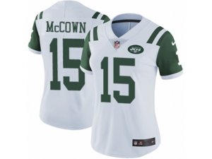 Women Nike New York Jets #15 Josh McCown Vapor Untouchable Limited White NFL Jersey