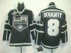 nhl jerseys los angeles kings #8 doughty black[2012 stanley cup champions]