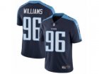 Nike Tennessee Titans #96 Sylvester Williams Vapor Untouchable Limited Navy Blue Alternate NFL Jersey