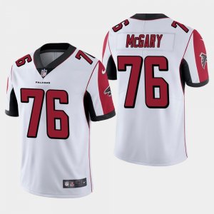 Nike Falcons #76 Kaleb McGary White 2019 NFL Draft First Round Pick Vapor Untouchable