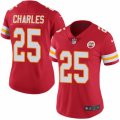 Women's Nike Kansas City Chiefs #25 Jamaal Charles Limited Red Rush NFL Jersey