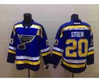 NHL St.Louis Blues #20 steen blue jerseys