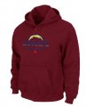 San Diego Charger Critical Victory Pullover Hoodie RED