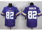 Nike Minnesota Vikings #82 Kyle Rudolph Purple Team Color Men Stitched jerseys(Elite)