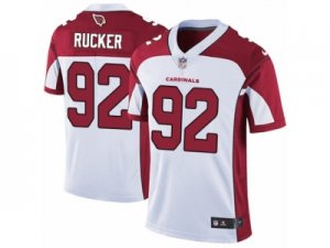 Mens Nike Arizona Cardinals #92 Frostee Rucker Vapor Untouchable Limited White NFL Jersey