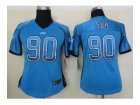 nike women nfl jerseys detroit lions #90 ndamukong suh blue[Elite drift fashion]