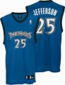 Minnesota Timberwolves #25 Al Jefferson Jersey Blue