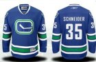 Vancouver Canucks #35 Cory Schneider Third All Blue Jersey