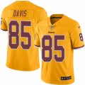 Youth Nike Washington Redskins #85 Vernon Davis Limited Gold Rush NFL Jersey