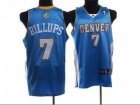 Denver Nuggets #7 Chauncey Billups lt,blue