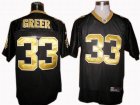New Orleans Saints #33 Jabari Greer black