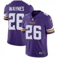 Nike Vikings #26 Trae Waynes Purple Vapor Untouchable Limited Jersey