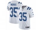 Mens Nike Indianapolis Colts #35 Darryl Morris Vapor Untouchable Limited White NFL Jersey