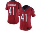 Women Nike Houston Texans #41 Zach Cunningham Vapor Untouchable Limited Red Alternate NFL Jersey
